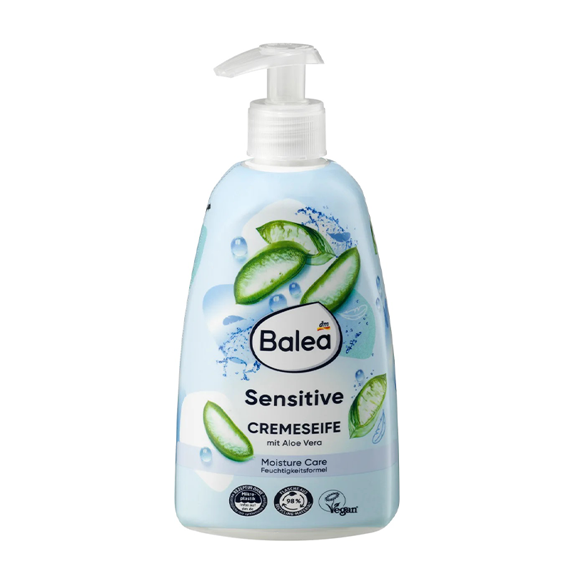 مایع دستشویی پمپی Balea CREME SEIFE SENSITIVE