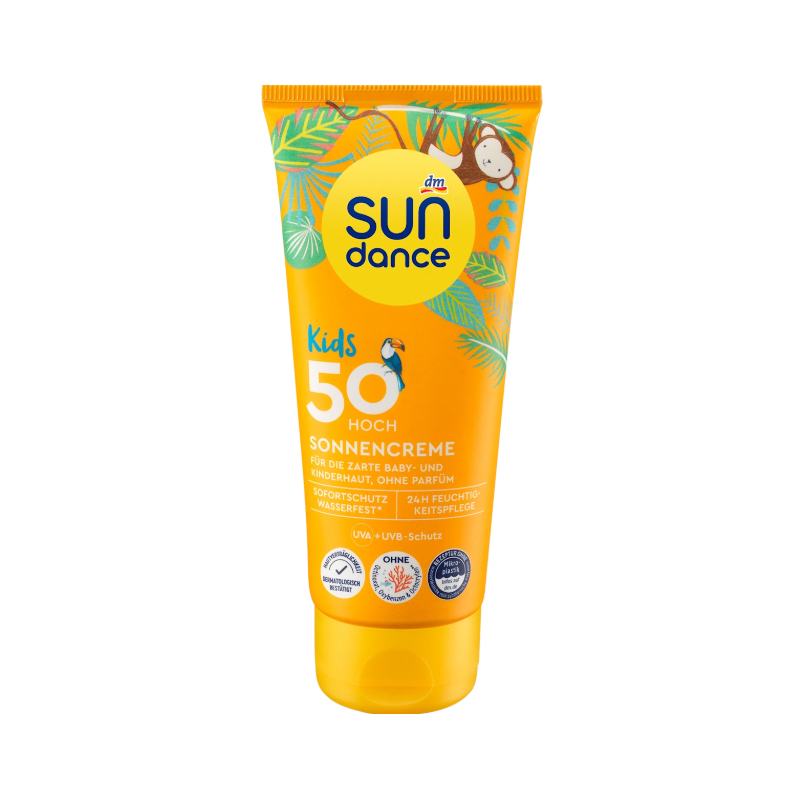 ضد آفتاب کودک   sun dance kids sonnencreme spf50
