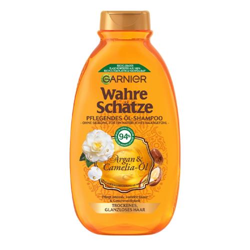 شامپو حاوی روغن آرگان و کاملیا مخصوص موهای خشک GARNIER PFLEGENDES OL-SHAMPOO