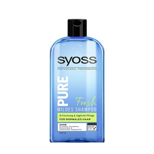 شامپو مراقبت روزانه برای موهای نرمال syoss MILES SHAMPOO FRESH PURE 500ML