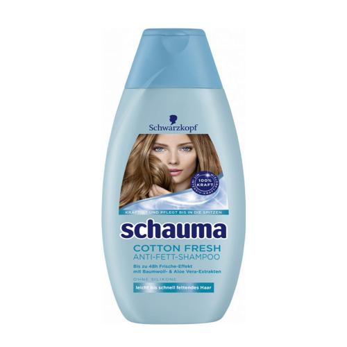شامپو مناسب موهای چرب Schauma  COTTON FRESH