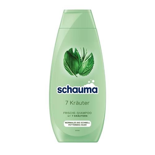 شامپو 7 گیاه مخصوص کف سر چرب و ساقه موهای خشک Schauma 7 KRAUTER