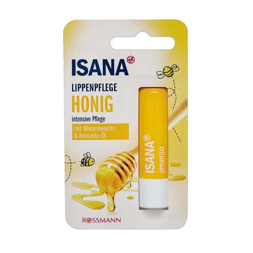 بالم لب رایحه عسل رطوبت رسانی بالا مخصوص  پوست لبهای خیلی خشک ISANA LIPPENPFLEGE HONIG
