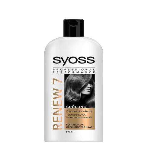 نرم کننده مخصوص موهای خیلی خشک و آسیب دیده SYOSS RENEW 7l