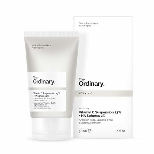 کرم ویتامین سی ضد لک و روشن کننده پوست Ordinary Vitamin C Suspension 23 darsad + HA Spheres 2 darsad