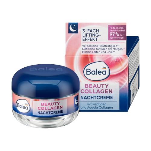 کرم ضد چروک +کلاژن ساز +جوانساز صورت مخصوص شب BALEA BEAUTY COLLAGEN