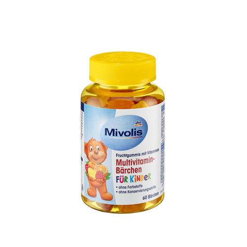 قرص 60 عددی مولتی ویتامین Mivolis Multivitamin-Barchen FUR KINDER