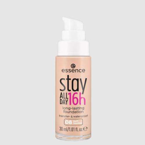 کرم پودر 16 ساعته essence stay all day 16 h long lasting foundation 08
