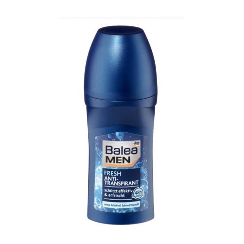 مام ضدتعریق مخصوص آقایان رایحه خنک کننده فاقد الکل با ماندگاری 24 ساعته balea men fresh anti transpirant