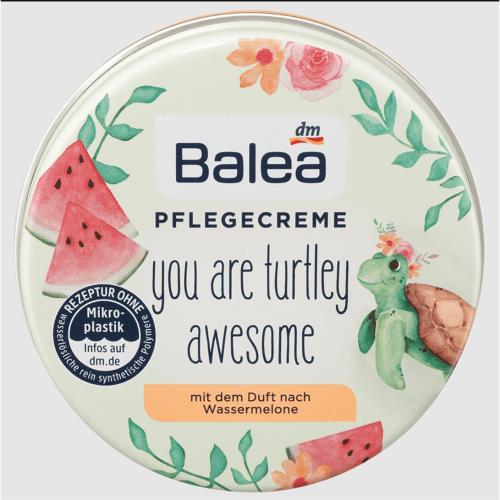 کرم مرطوب کننده دست و صورت فلزی حاوی رایحه هندوانه و گل رز balea pflege crème