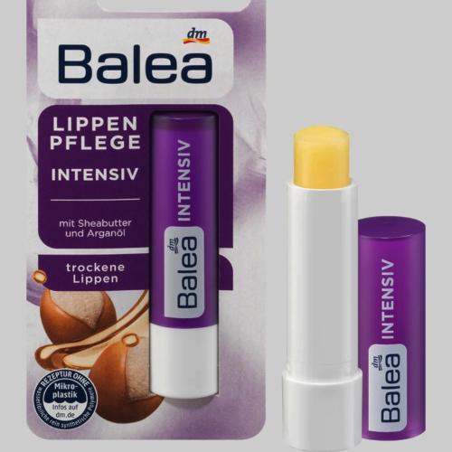 بالم لب مخصوص پوست های خیلی خشک حاوی کره شیا و روغن آرگان balea lippen pflege