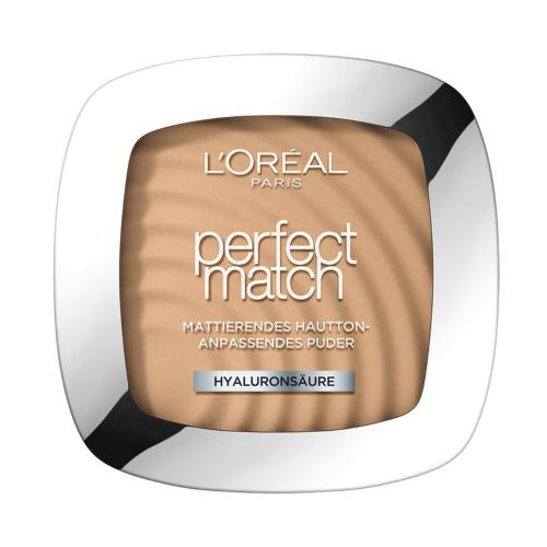 پنکیک با کاور بالا و مات حاوی هیالورونیک اسید LOREAL perfect match 3D/3W