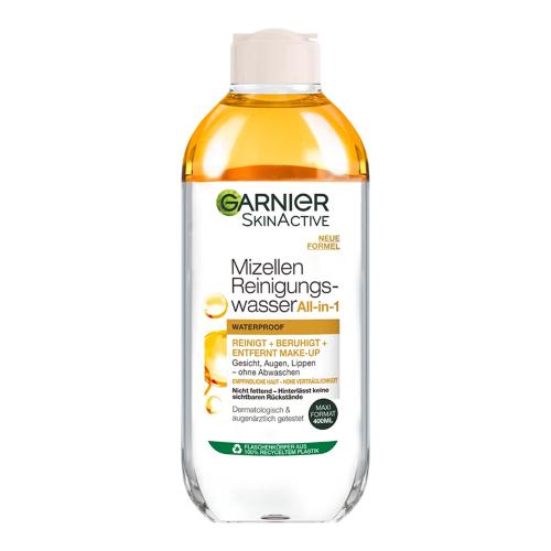 میسلار واتر مخصوص پاک کننده آرایش های ضد آب GARNIER ALL IN 1 MIZELLENWASSER all in 1