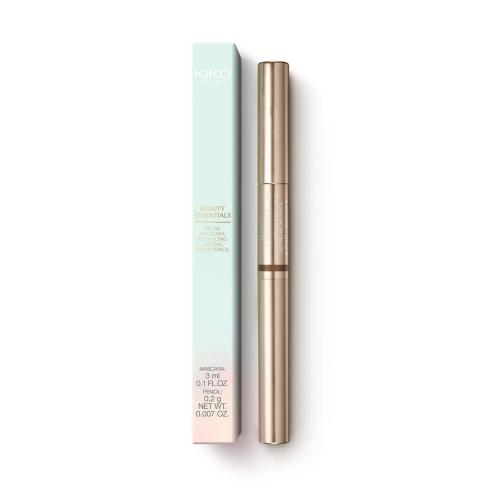 ریمل ابرو دوطرفه +مداد ابرو با ماندگاری 10 ساعته kiko milano beauty essentials 03
