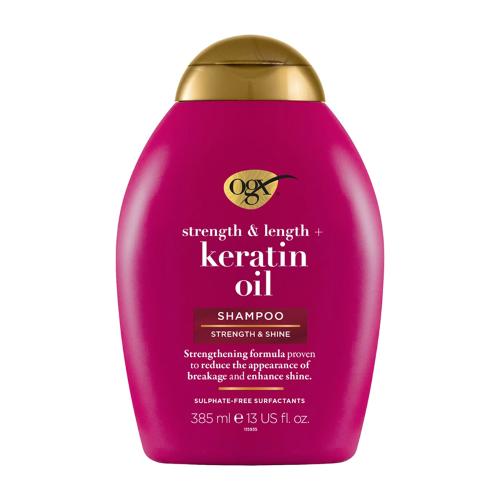 شامپو بدون سولفات استحکام بخش و تقویت کننده مو OGX KERATIN OIL SHAMPOO