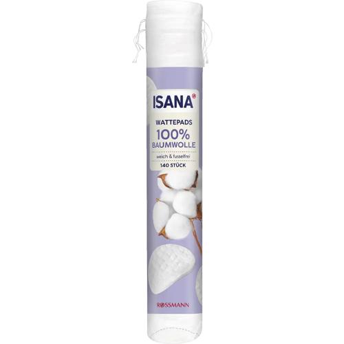 پد سکه ای پنبه ای 140 عددی دور دوخت 140عددی ISANA WATTEPADS
