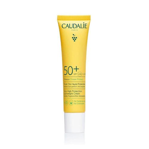 ضد آفتاب با خاصیت ضد چروک فلوئیدی مناسب پوست های حساس CAUDALIE SPF 50+ 40ML