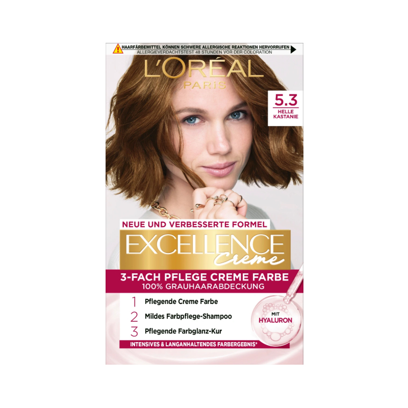 رنگ مو LOREAL EXCELLENCE Crème 5.3