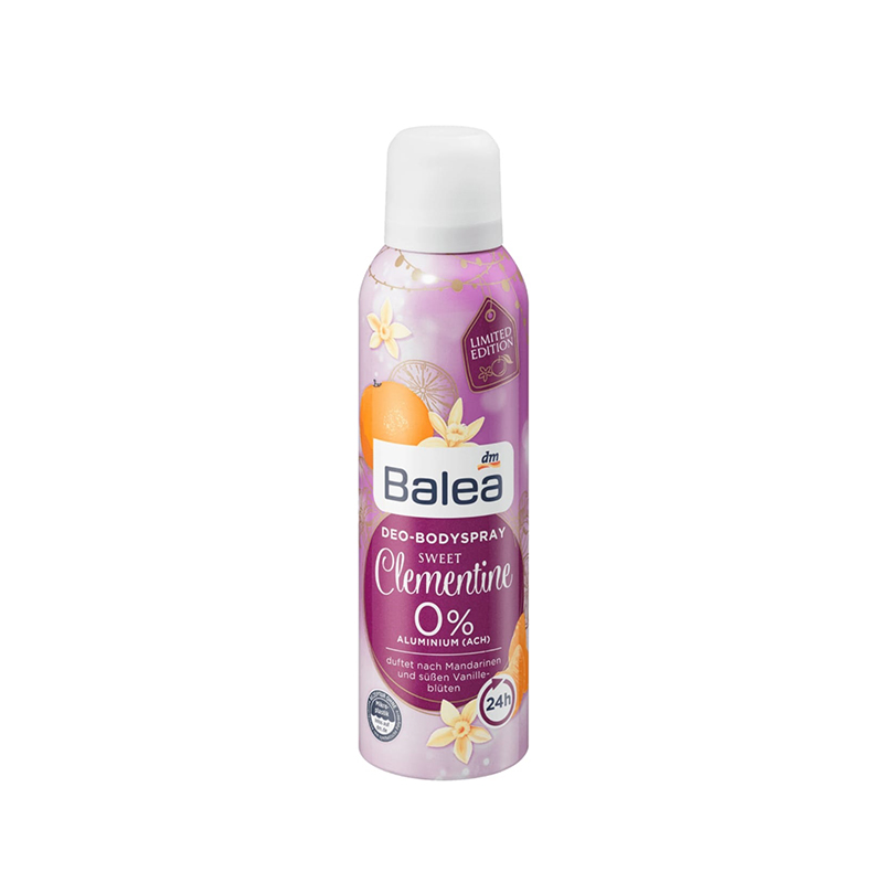 اسپری دئودورانت Balea DEO-BODDYSPRAY SWEET Clementine