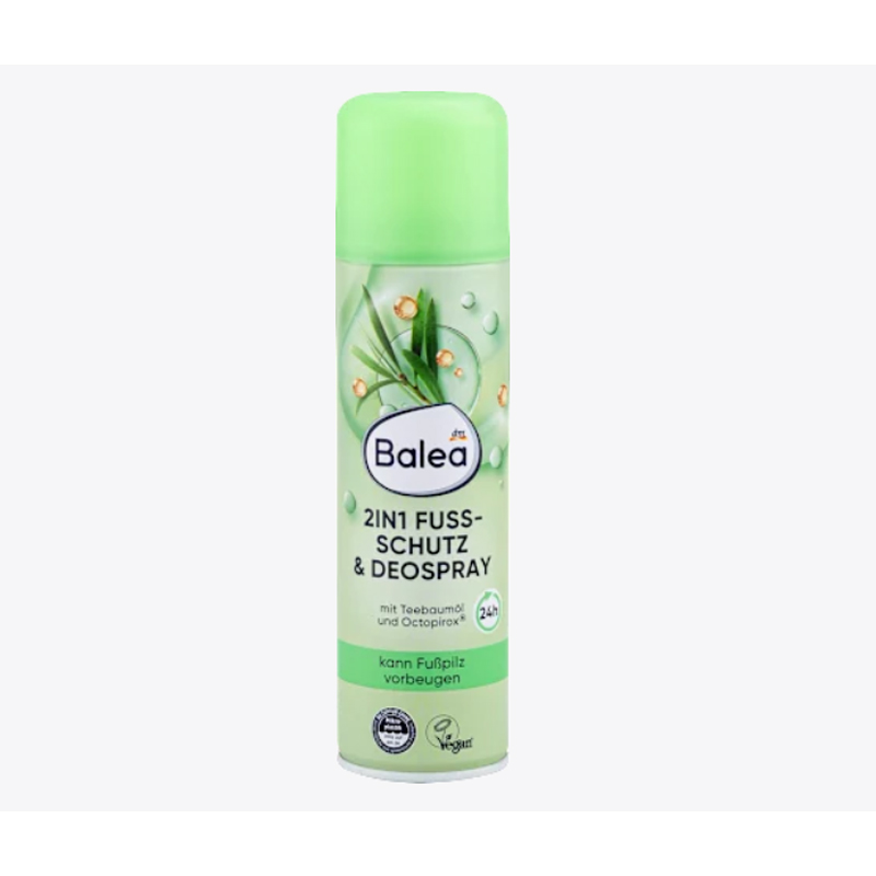 بوگیر پا balea 2in1 fussschutz & deospray 200ml