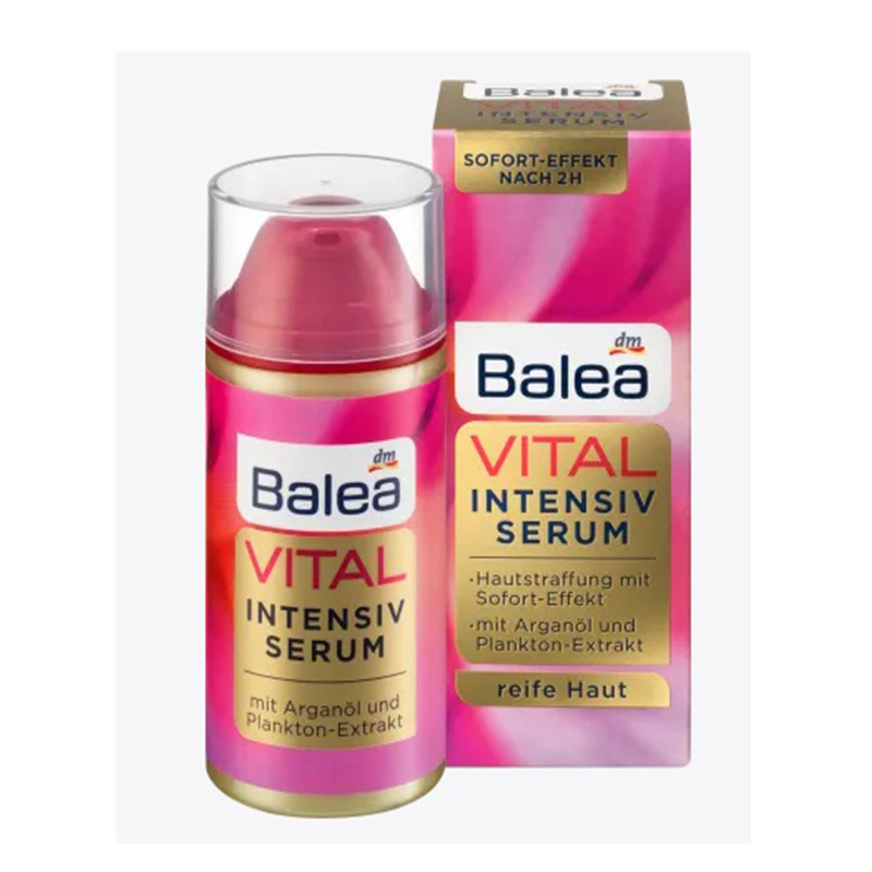 سرم سفت کننده سریع پوست و آبرسان حاوی روغن آرگان  Balea VITAL INTENSIV