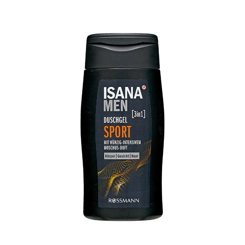 شامپو بدن مردانه 1*3 ISANA MEN SPORT