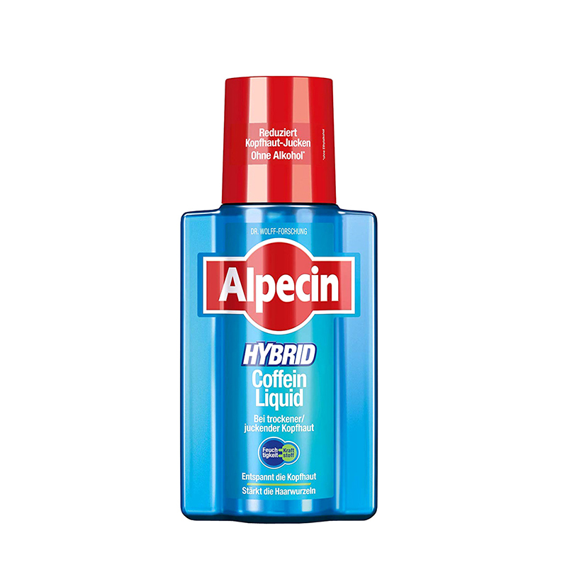 مایع لیکوئید ضد ریزش بعد از حمام آلپسین حاوی کافئین Alpecin HYBRID Coffein Liquid 200ML