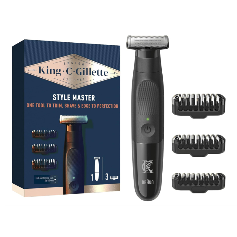 ریش تراش ضد آب KING .C . GILLETTE STYLE MASTER
