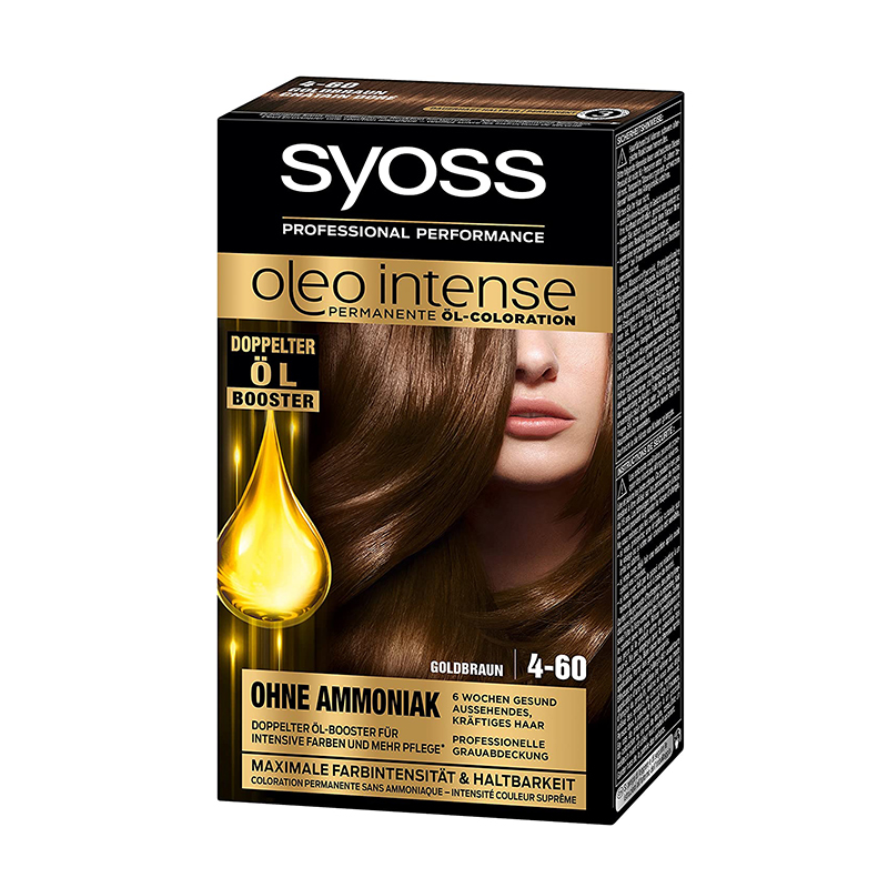 رنگ مو بانوان شماره Syoss oleo intense 4-60