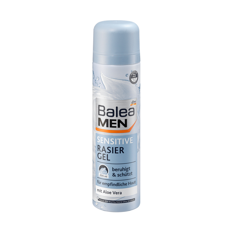 ژل اصلاح آقایان مناسب پوست های حساس حاوی آلوئه ورا Balea MEN SENSITIVE RASIER GEL