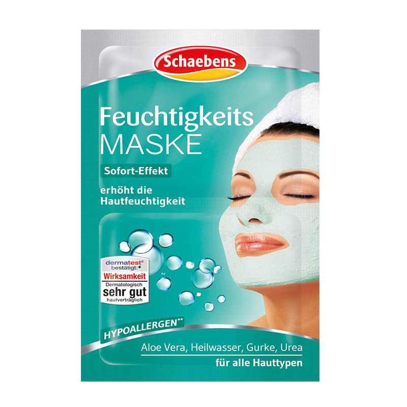 ماسک صورت رطوبت رسان Schaebens Feuchtigkeits MASKE