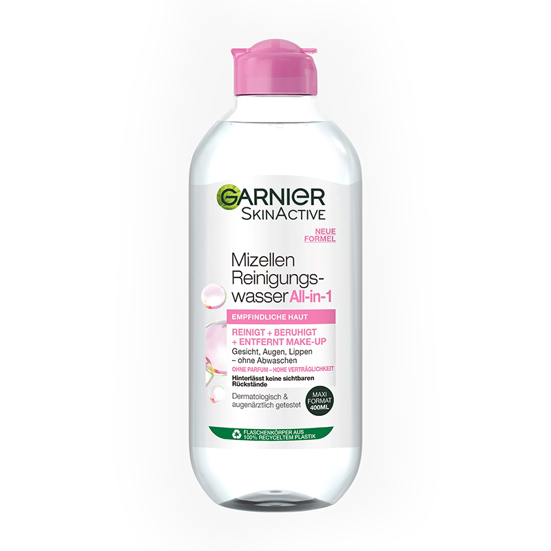 میسلار واتر مخصوص پوست خشک و حساس GARNIER 3 IN 1 MIZELLENWASSER