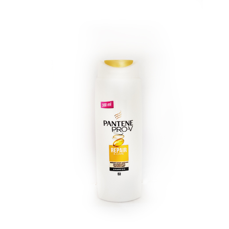 شامپو ترمیم کننده و رطوبت رسان مخصوص موهای خشک و آسیب دیده PANTENE REPAIR & CARE 300ML