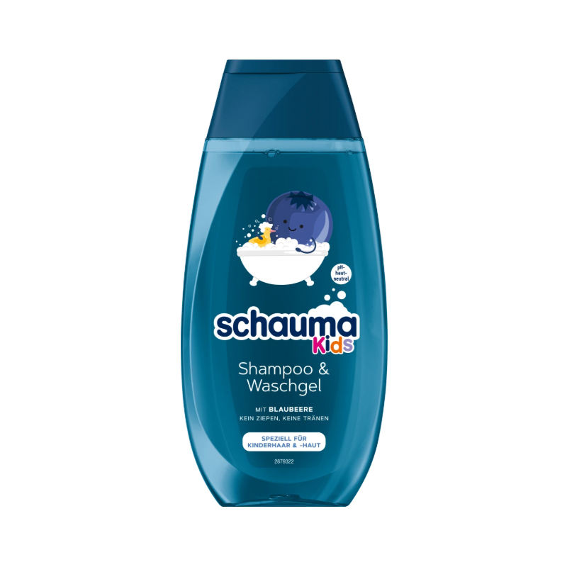 شامپو بچه سر و بدن shauma kids shampoo & waschgel 250ml
