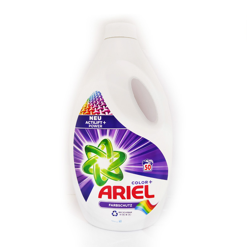 مایع 50 بار شستشو آریل مخصوص لباس های رنگی ARIEL COLOR FARBSCHUTZFFFI