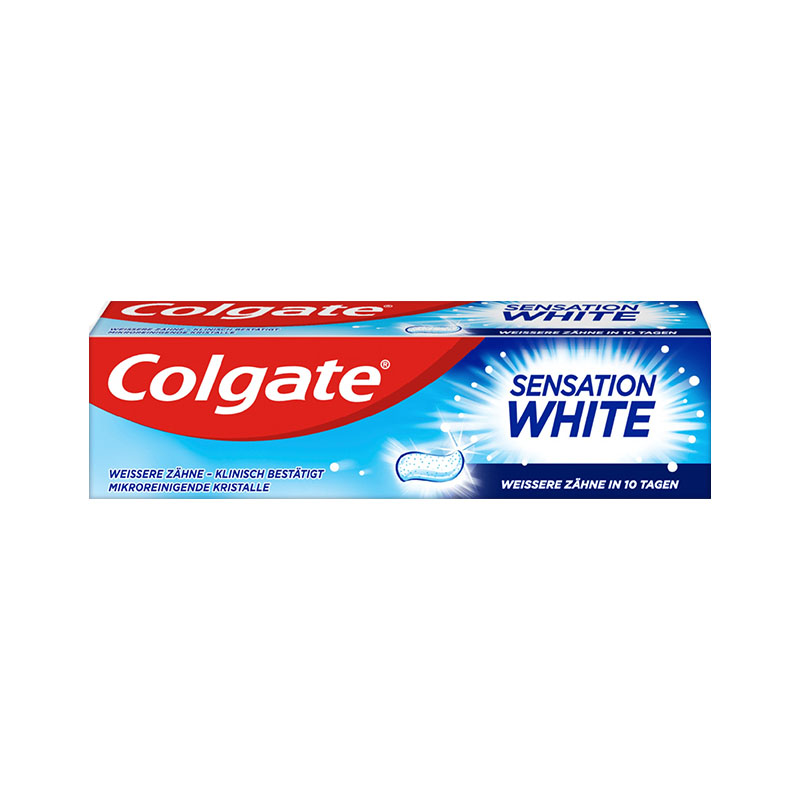 خمیر دندان سفید کننده Colgate SENSATION WHITE