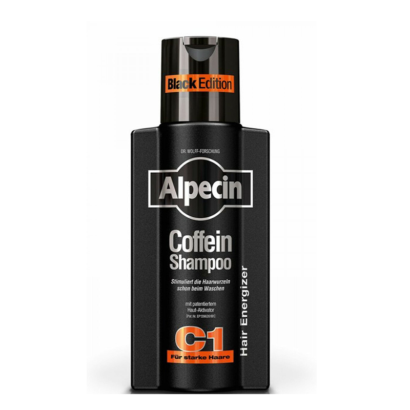 شامپو ضد ریزش آلپسین مخصوص موهای چرب Alpecin C1 Black Edition