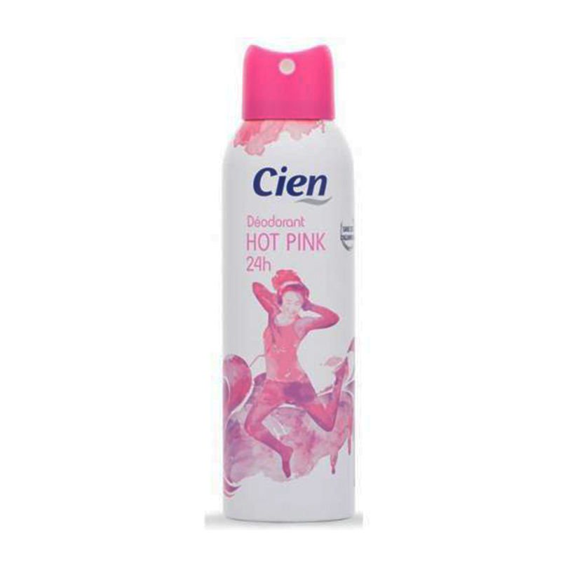 اسپری دئودورانت بانوان Cien HOT PINK 24h