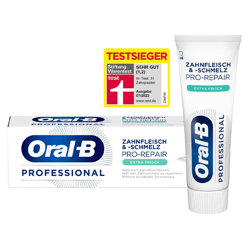 خمیر دندان ترمیم کننده قوی مینا دندان oral B professional