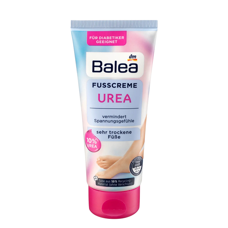 کرم ترک پا از بین برنده خشکی و ترک کف پا حاوی 10درصد اوره balea fuss crème