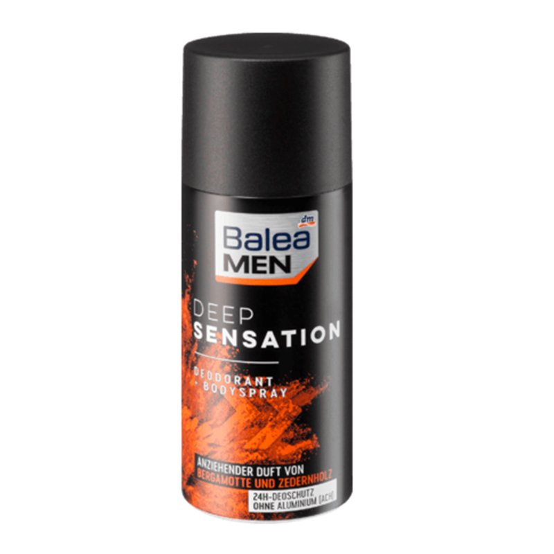 اسپری دئودورانت balea men deep sensation