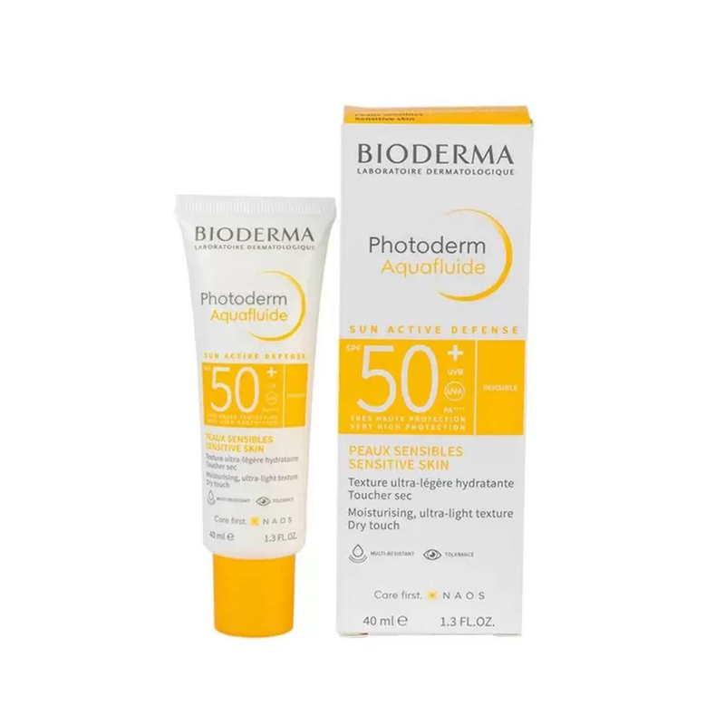 ضد آفتاب فلوئیدی آبرسان مخصوص پوست  خشک و حساس BIODERMA photoderm aquafluide