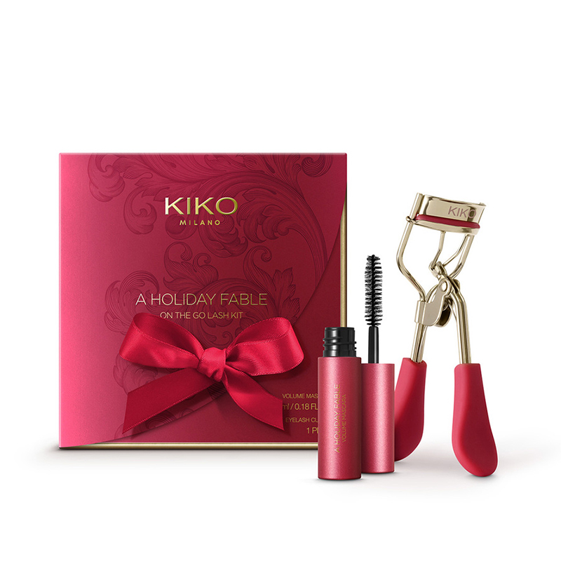 پک فر مژه و ریمل kiko milano a holiday fabel on the go lash kit