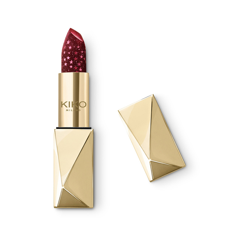 رژ لب جامد kiko milano holiday gems diamond dust lipstick 05