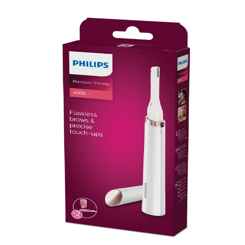 مو زن 4 کاره اصلاح صورت بانوان PHILIPS flawless brows and precise touch-ups