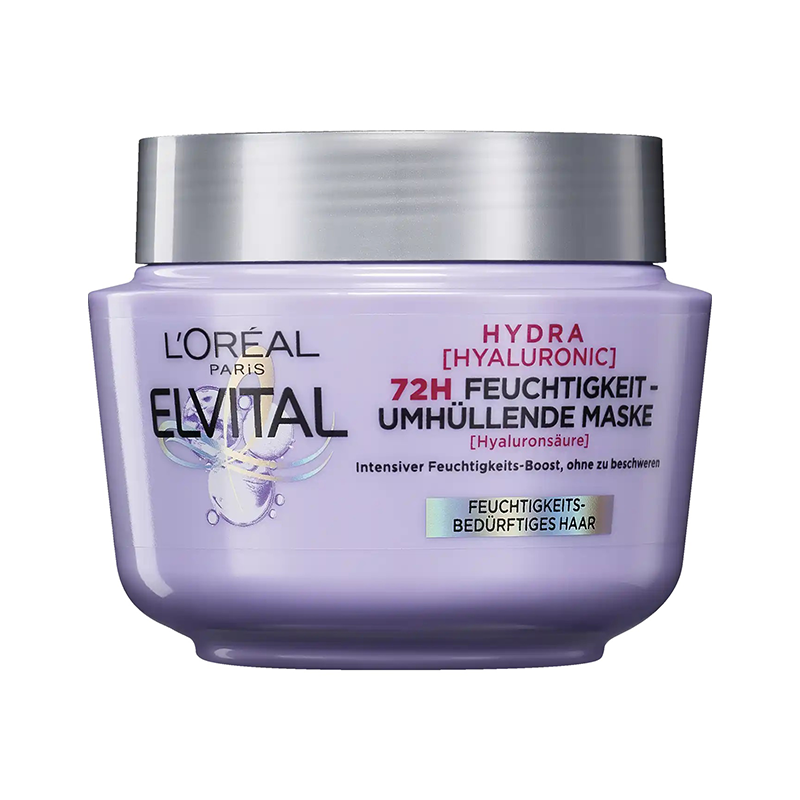 ماسک مو داخل حمام آبرسان 72 ساعته مو LOREAL HYDRA HYALURONIC