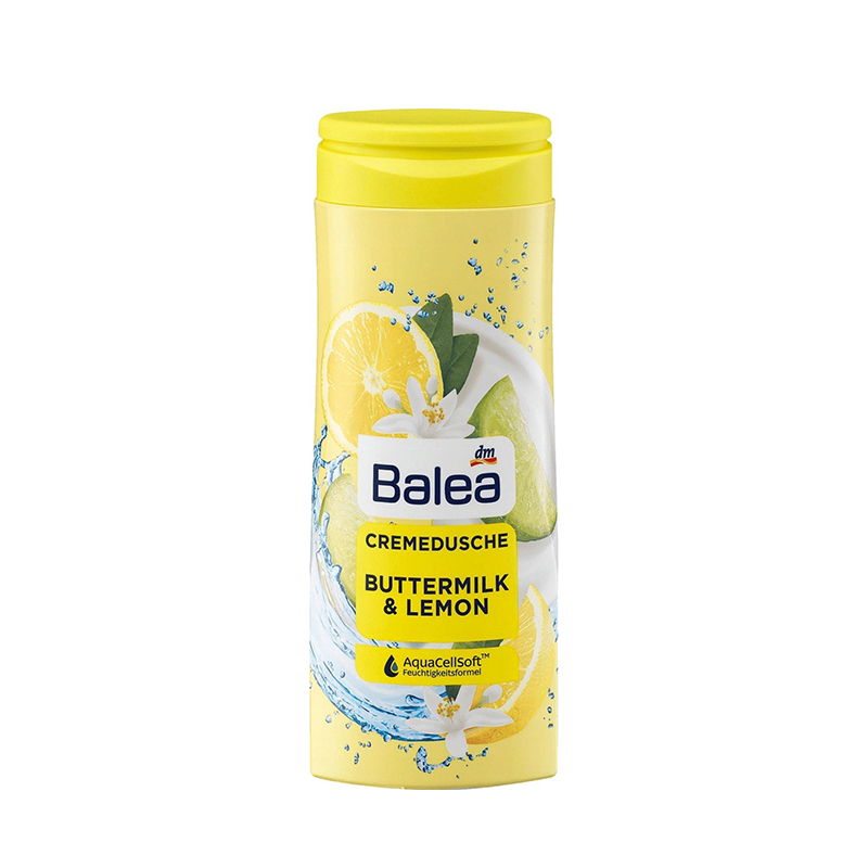 شامپو بدن Balea CREMEDUSCHE BUTTERMILK&LEMON