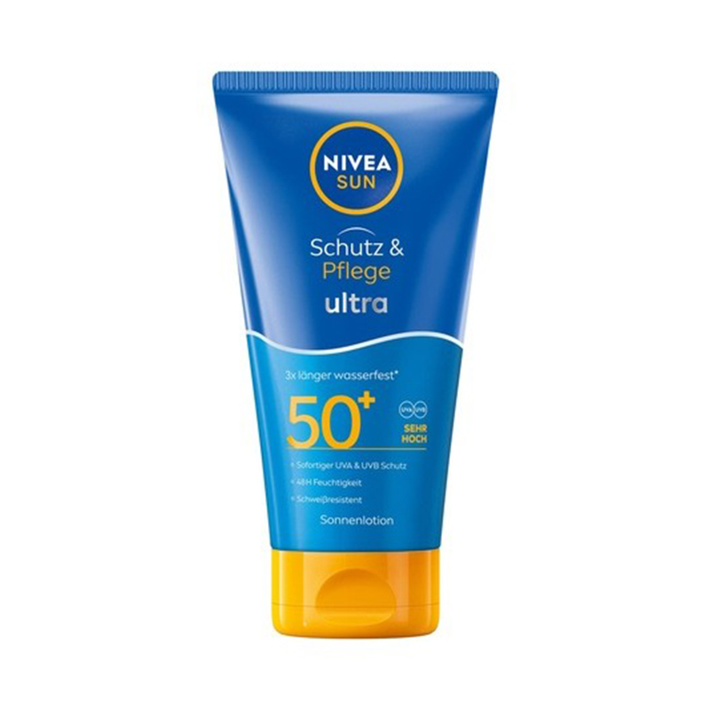 کرم ضد آفتاب ضد آب و رطوبت رسان NIVEA SONNENLOTION 50+ 150ML