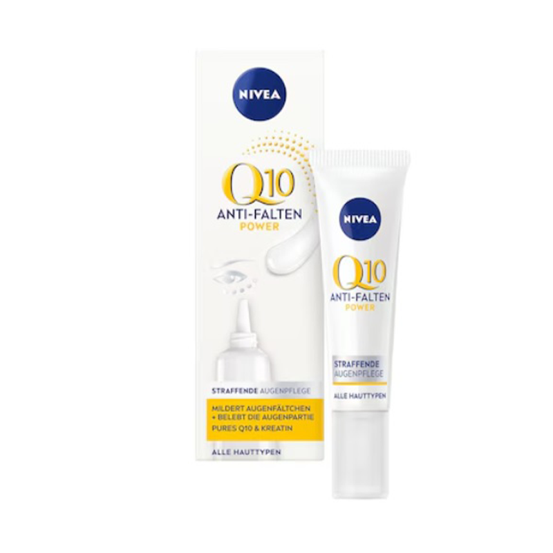 دور چشم ضد چروک حاوی Q10 و کراتین NIVEA Q10 ANTI-FALTEN 15ML