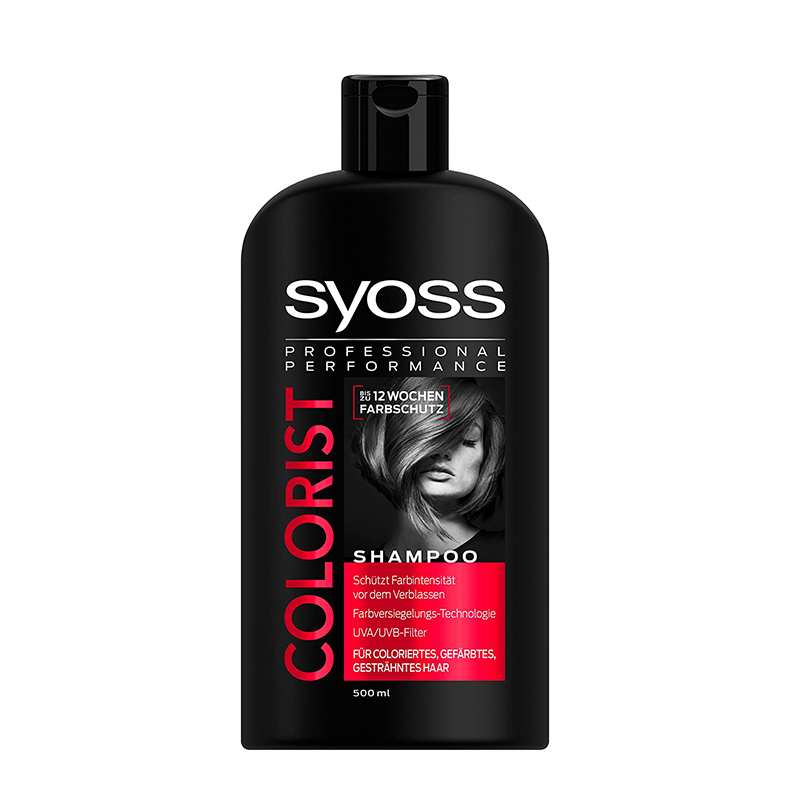 شامپو مناسب موهای رنگ شده syoss COLORIST 500ML